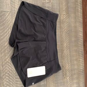Lululemon!!! Black run Times Shorts BRAND NEW